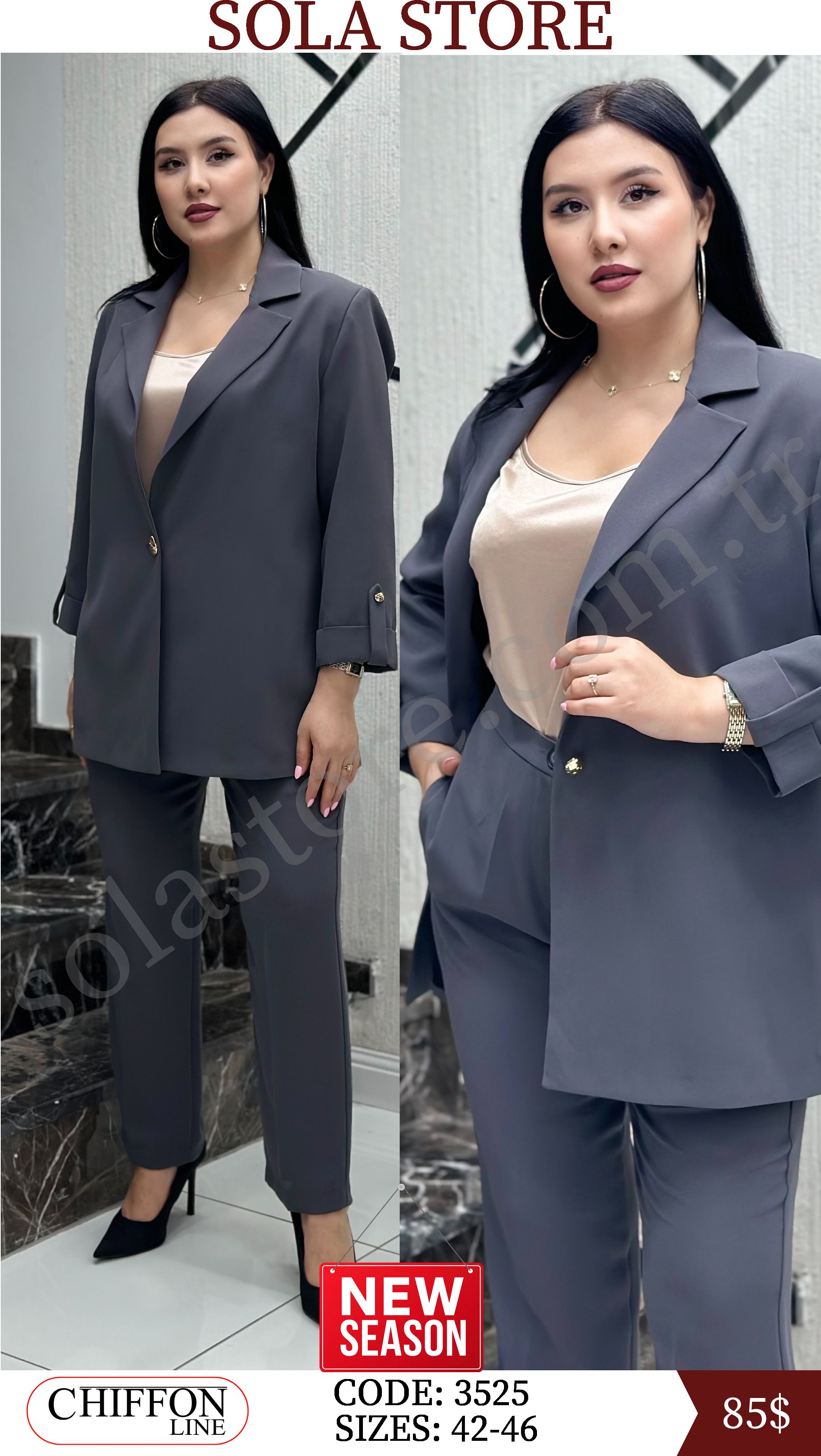 CHIFFON LINE-3525
